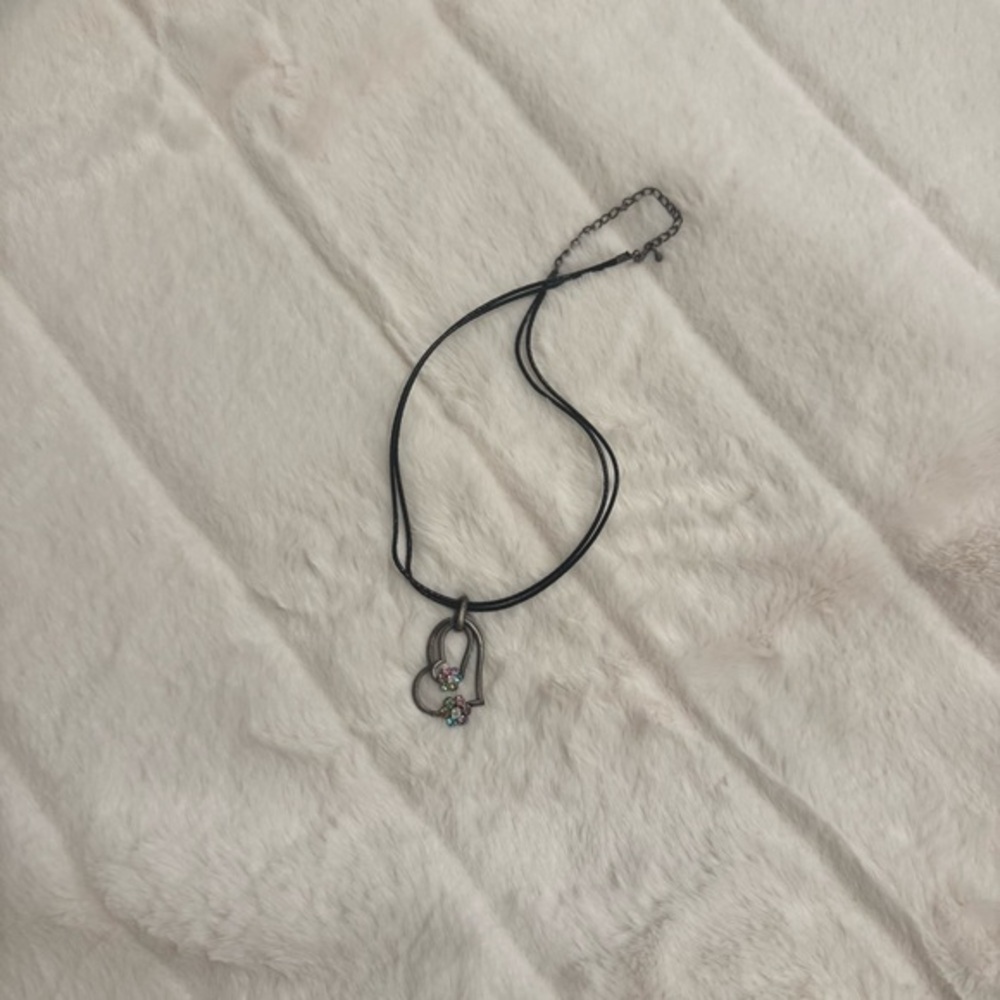 Heart & Flower Necklace